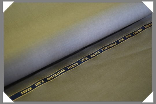 Taupe Super 120's Fabric