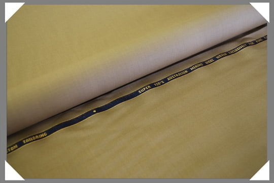 Camel Super 120's Fabric
