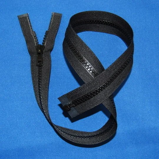#5 Molded Plastic Separating Jacket Zippers