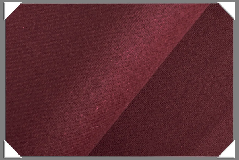Wine Flannel Fabric