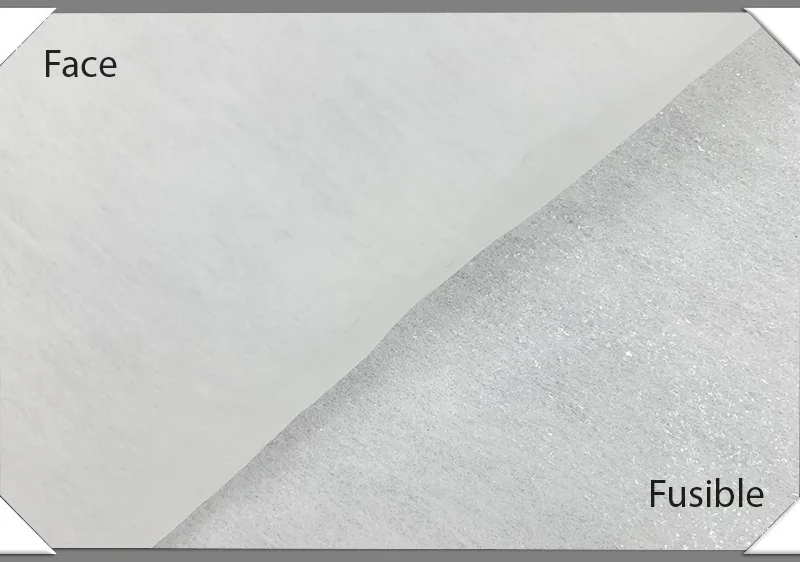Stiff Heavy Weight Non-Woven Fusible Interfacing - 60" - White