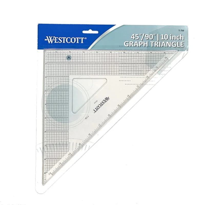 45Âº/90Âº | 10" Graph Triangle