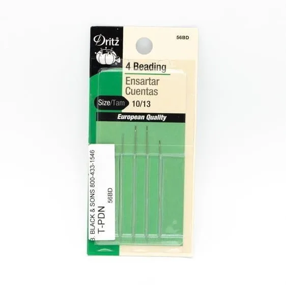4 Beading Needles