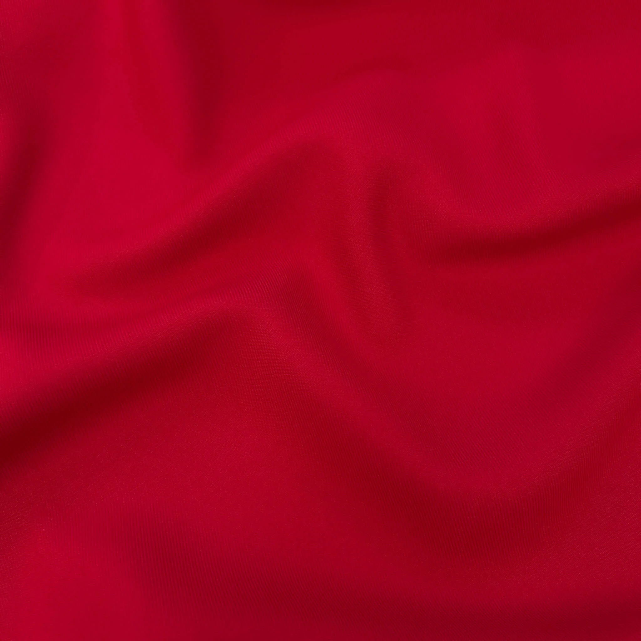 Red Vegan Gabardine Fabric - Image 2