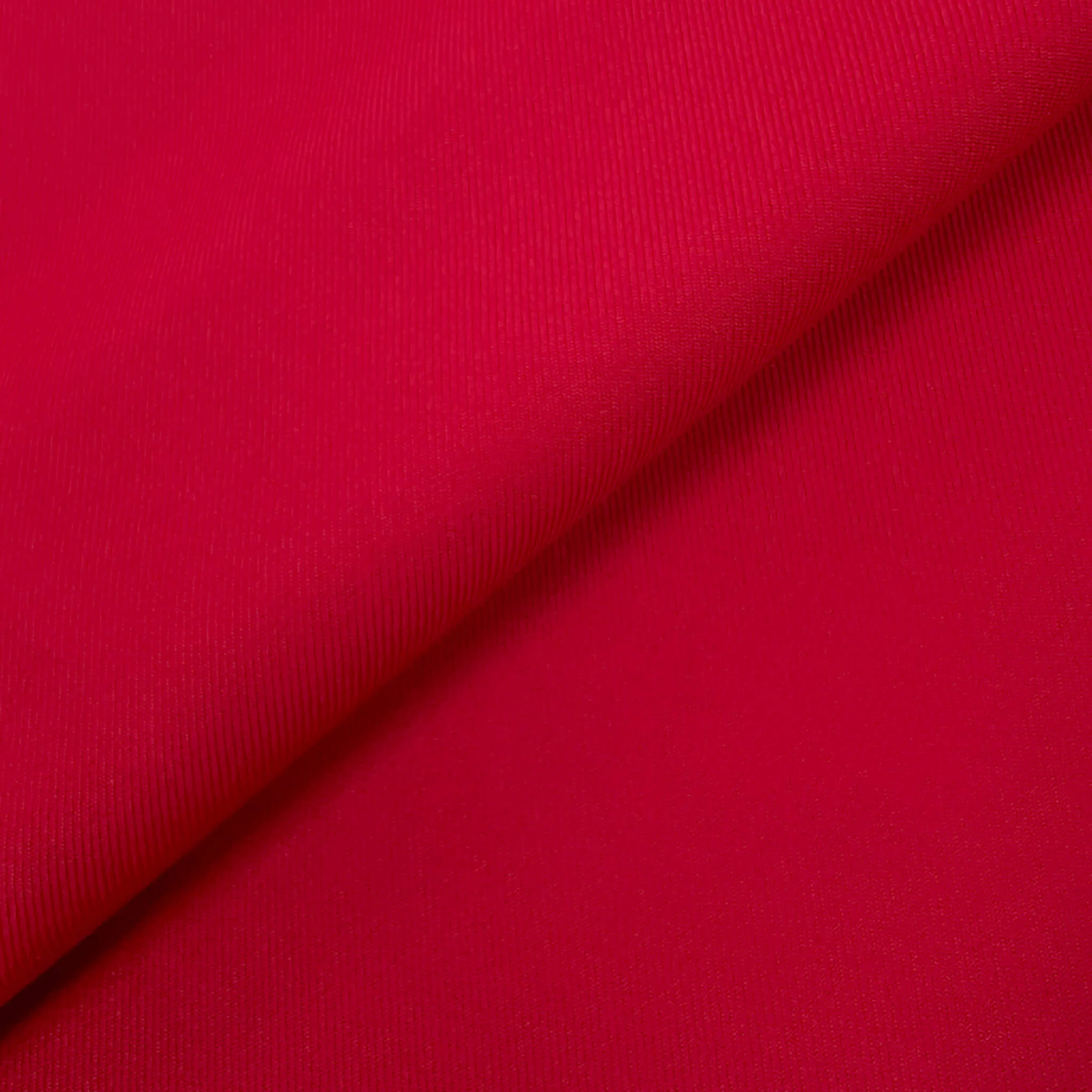 Red Vegan Gabardine Fabric