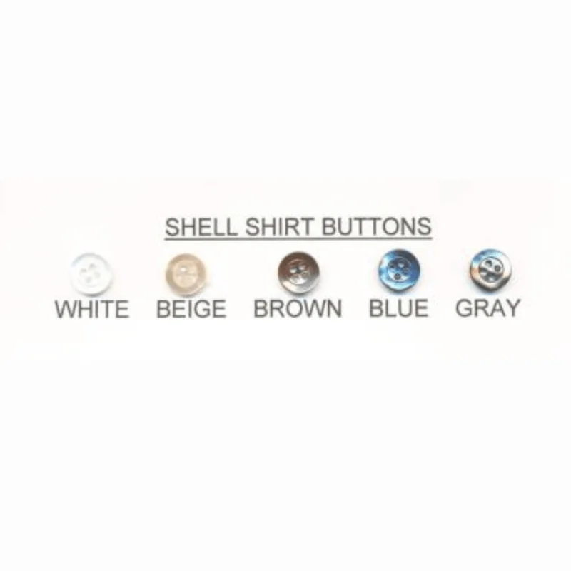 Shell Shirt Buttons